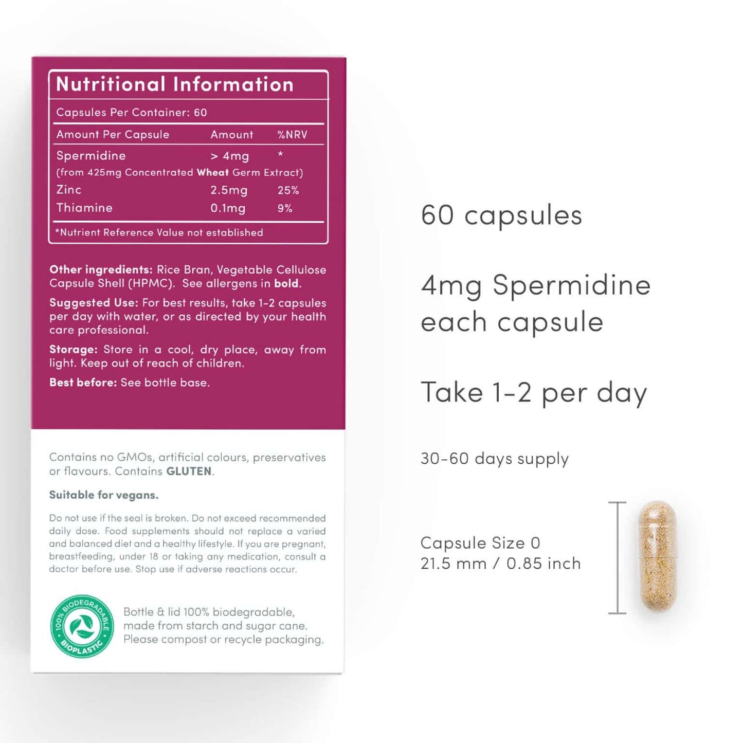 Spermidine - Pharmaceutical Grade Vitamins