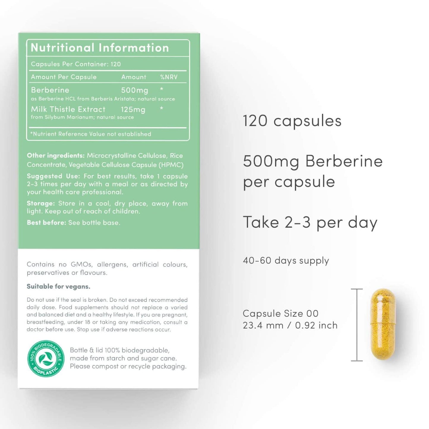 Berberine - Pharmaceutical Grade Vitamins