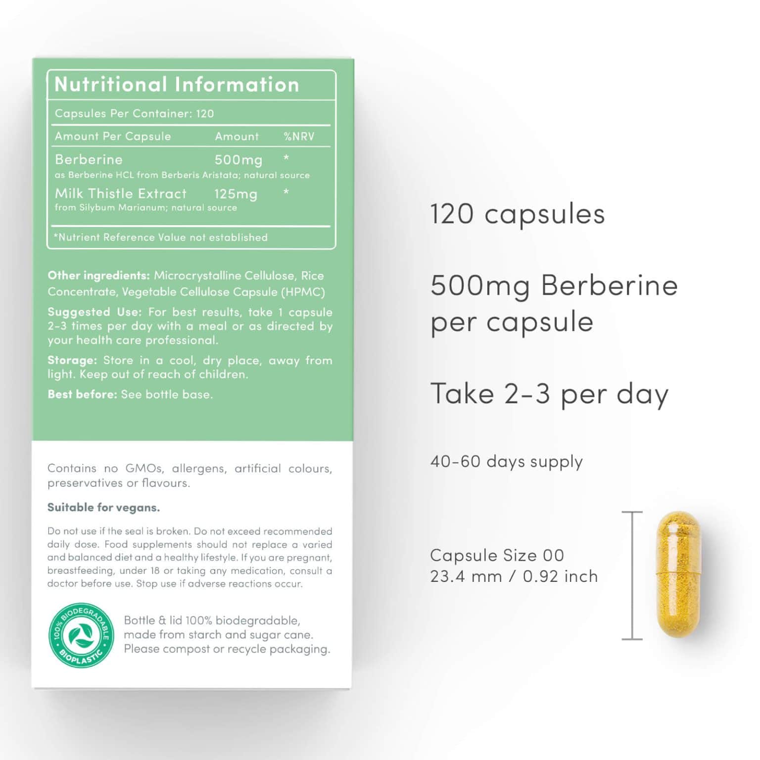 Berberine - Pharmaceutical Grade Vitamins